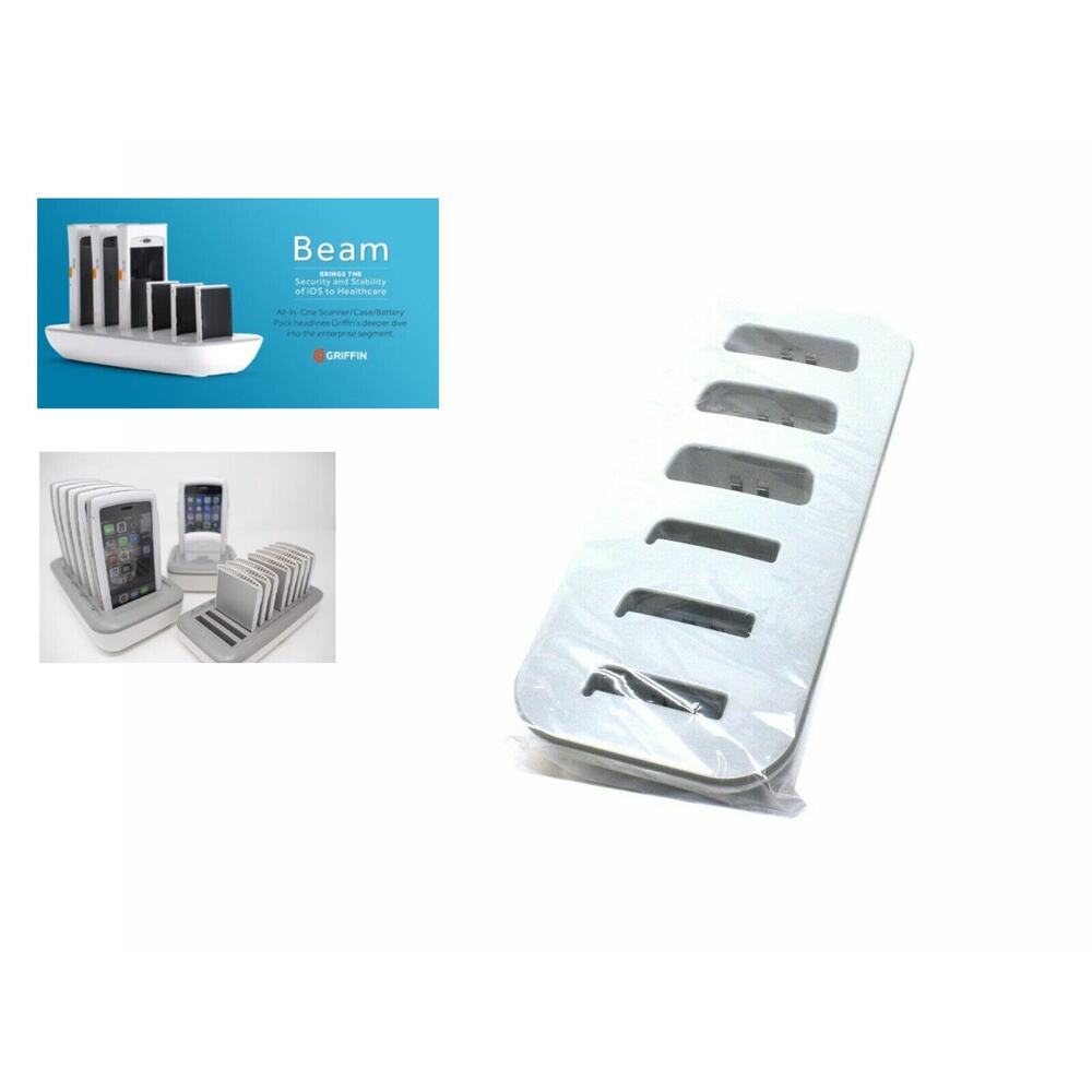 NEW Griffin 6-Bay Charging Dock Beam for iPhone 6s & iPhone 6 MPN Part# XB42058